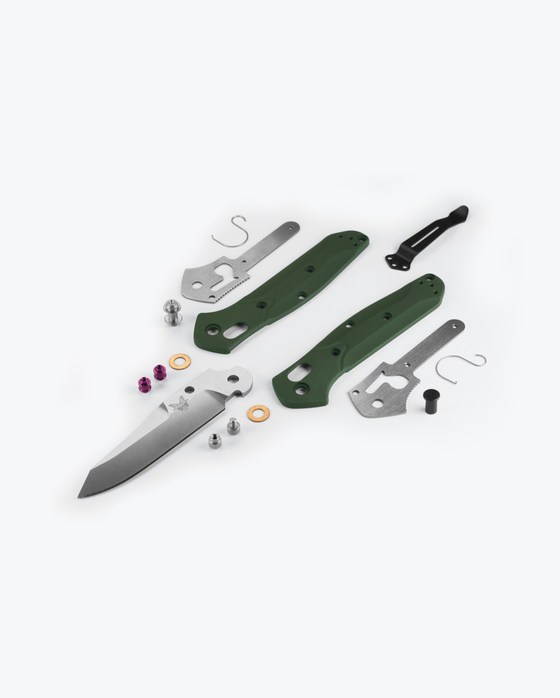 Benchmade 945 MINI OSBORNE | GREEN ALUMINUM