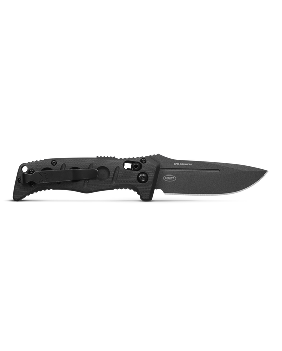 Benchmade 2730GY-1 MINI AUTO ADAMAS® | BLACK G10 | DROP-POINT