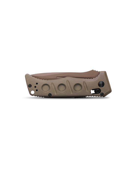 Benchmade 2730FE-2 MINI AUTO ADAMAS® | OD GREEN G10 | DROP-POINT