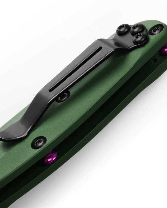 Benchmade 945 MINI OSBORNE | GREEN ALUMINUM