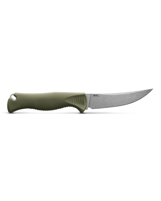 Benchmade 15505 MEATCRAFTER® | DARK OLIVE SANTOPRENE® | 4" TRAILING POINT