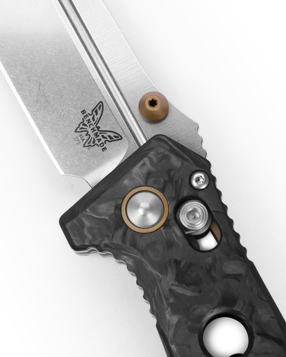 Benchmade 273-03 MINI ADAMAS® | MARBLED CARBON FIBER | DROP-POINT