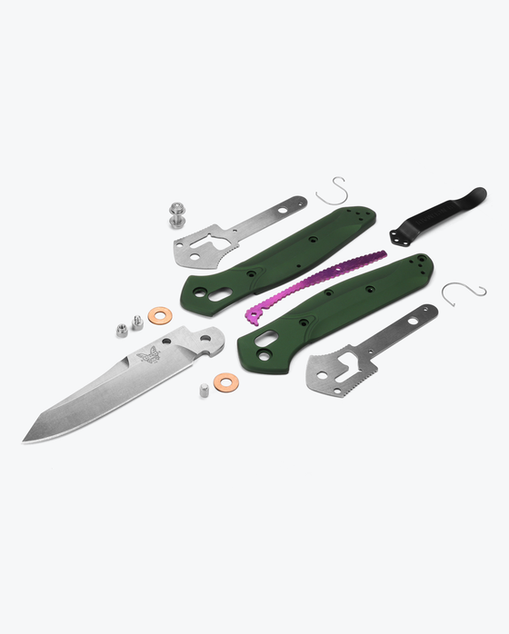 Benchmade 940 OSBORNE | GREEN ALUMINUM