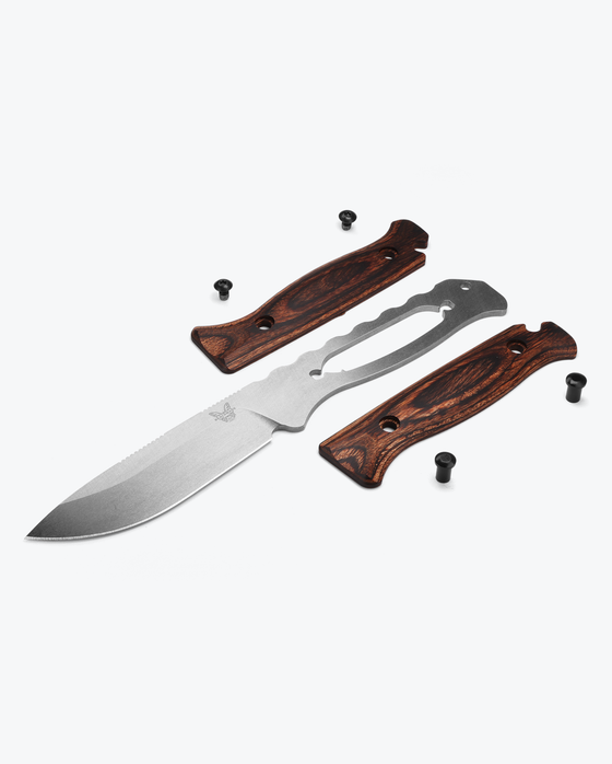 Benchmade 15002 SADDLE MOUNTAIN SKINNER | STABILIZED WOOD
