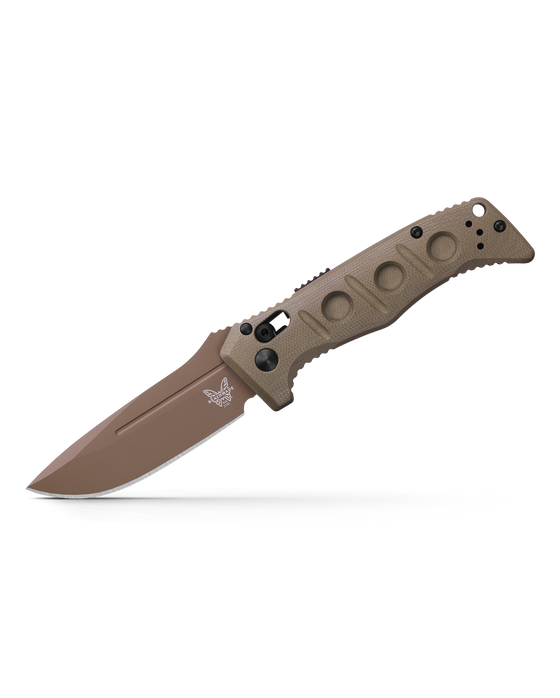 Benchmade 2730FE-2 MINI AUTO ADAMAS® | OD GREEN G10 | DROP-POINT