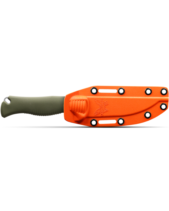 Benchmade 15505 MEATCRAFTER® | DARK OLIVE SANTOPRENE® | 4" TRAILING POINT
