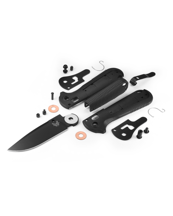 Benchmade 430BK-02 REDOUBT® | BLACK GRIVORY® | DROP-POINT