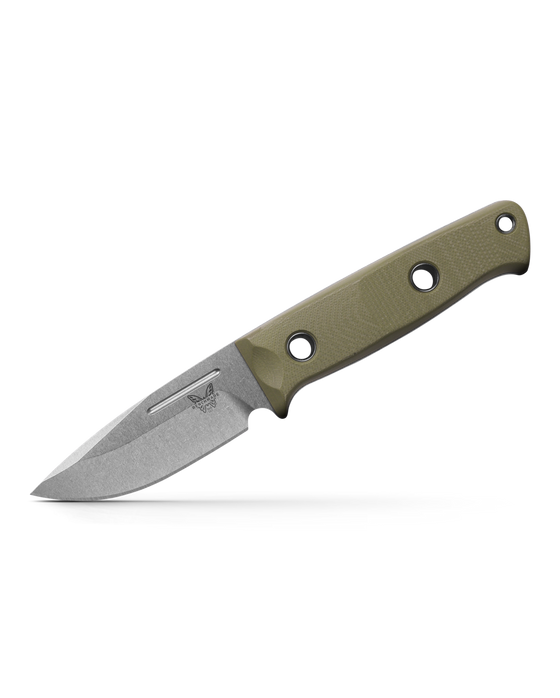 Benchmade 165-1 MINI BUSHCRAFTER | OD GREEN G10 | DROP-POINT