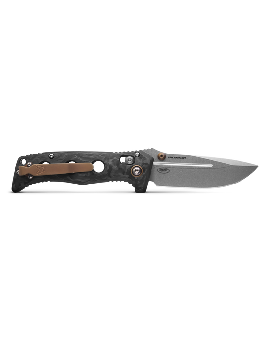 Benchmade 273-03 MINI ADAMAS® | MARBLED CARBON FIBER | DROP-POINT