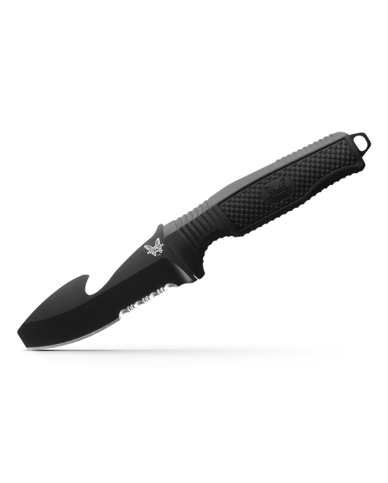 Benchmade 112SBK-BLK H2O FIXED DIVE KNIFE | BLACK SANTOPRENE®