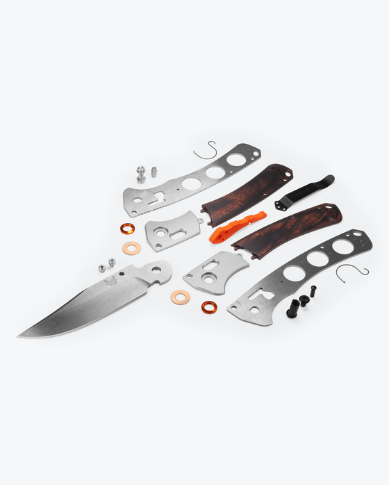 Benchmade 15080-2 CROOKED RIVER | STABILIZED WOOD