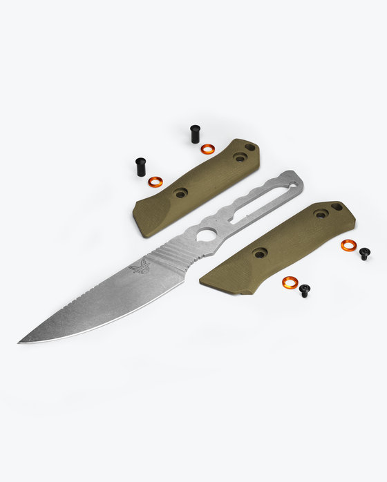 Benchmade 15600-01 RAGHORN® | OD GREEN G10