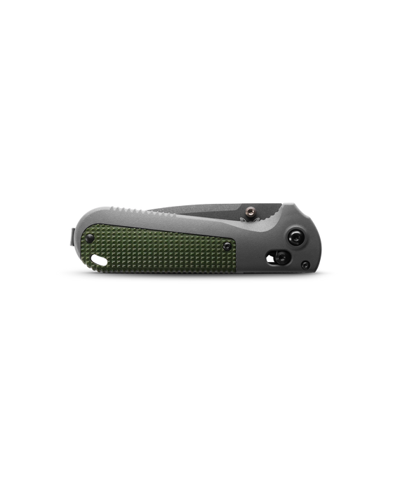 Benchmade 430BK REDOUBT® | OVERLAND GRAY & FOREST GREEN | DROP-POINT