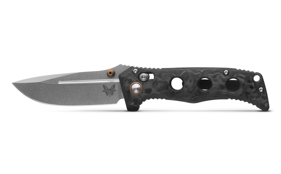 Benchmade 273-03 MINI ADAMAS® | MARBLED CARBON FIBER | DROP-POINT