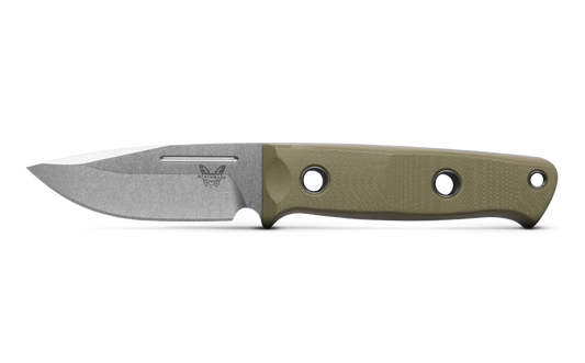 Benchmade 165-1 MINI BUSHCRAFTER | OD GREEN G10 | DROP-POINT