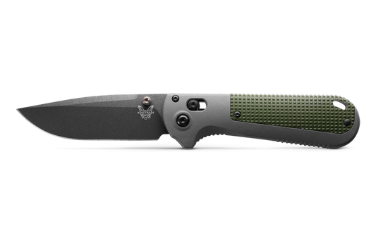 Benchmade 430BK REDOUBT® | OVERLAND GRAY & FOREST GREEN | DROP-POINT